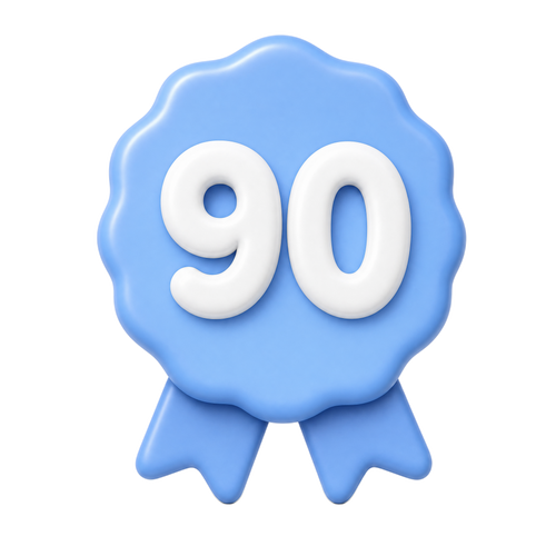 90 Day Money Back Guarantee
