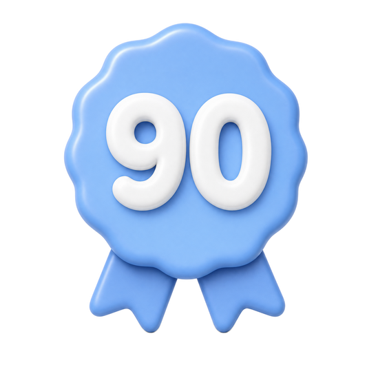 90 Day Money Back Guarantee